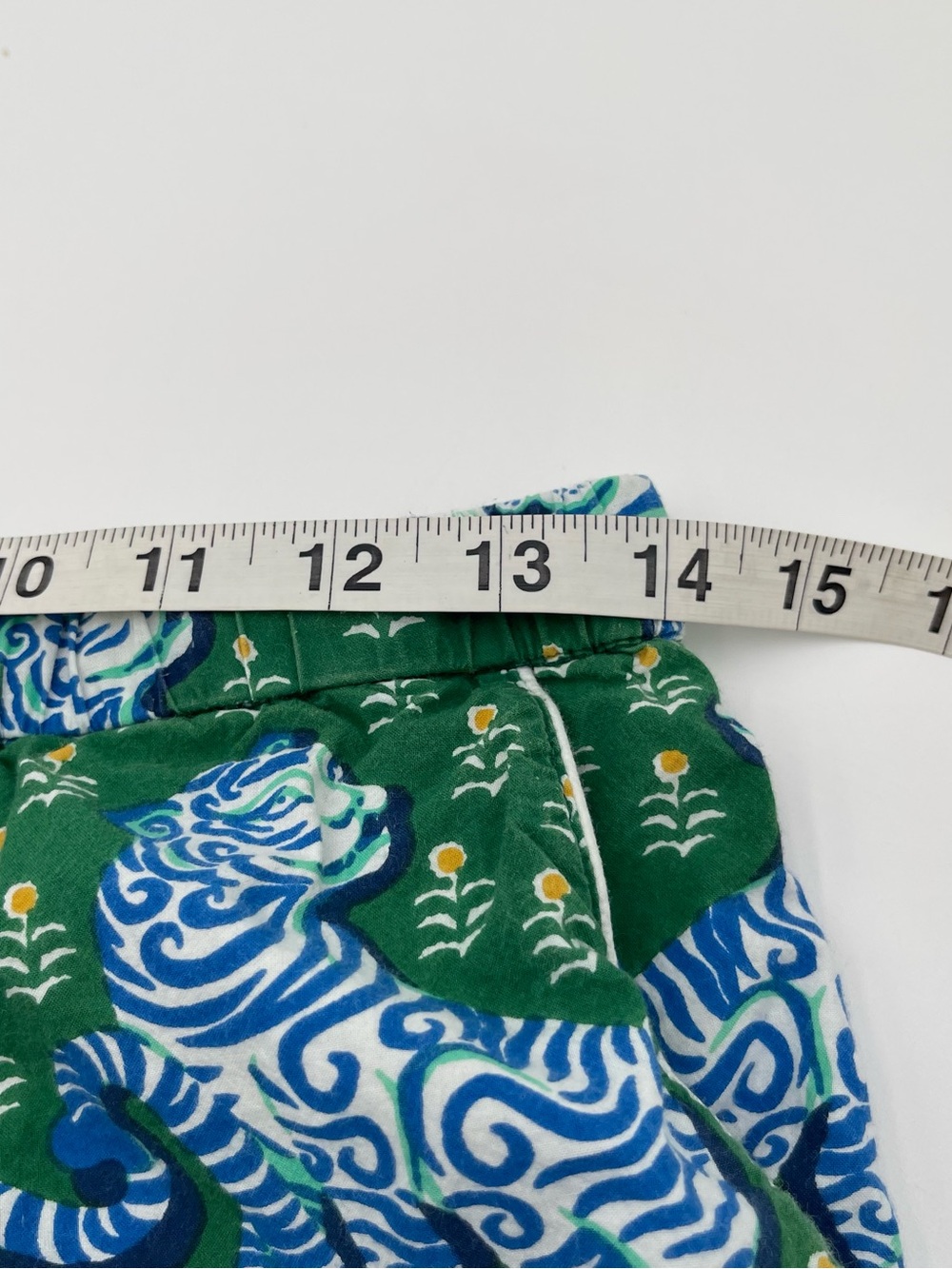 PrintFresh Pajama Set Womens Small Tiger Queen Shorts Top 100% Organic Cotton - Picture 12 of 12